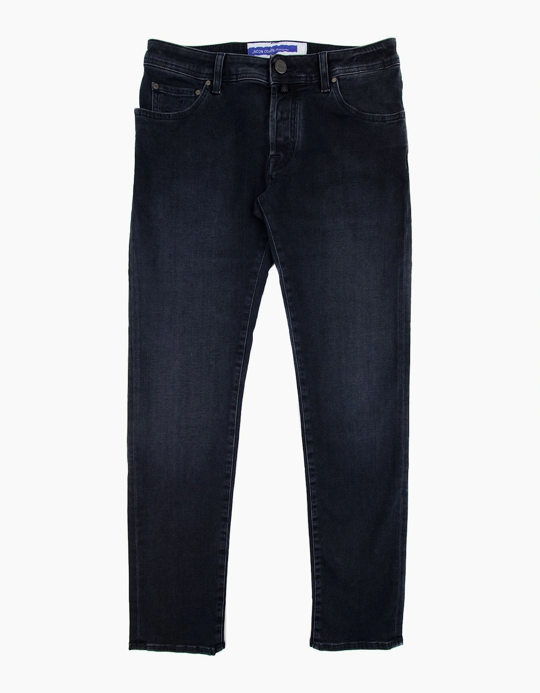 Men's Jacob Cohen Nick Super Slim Fit Jeans Dark Navy 525d - Black - Size: 31