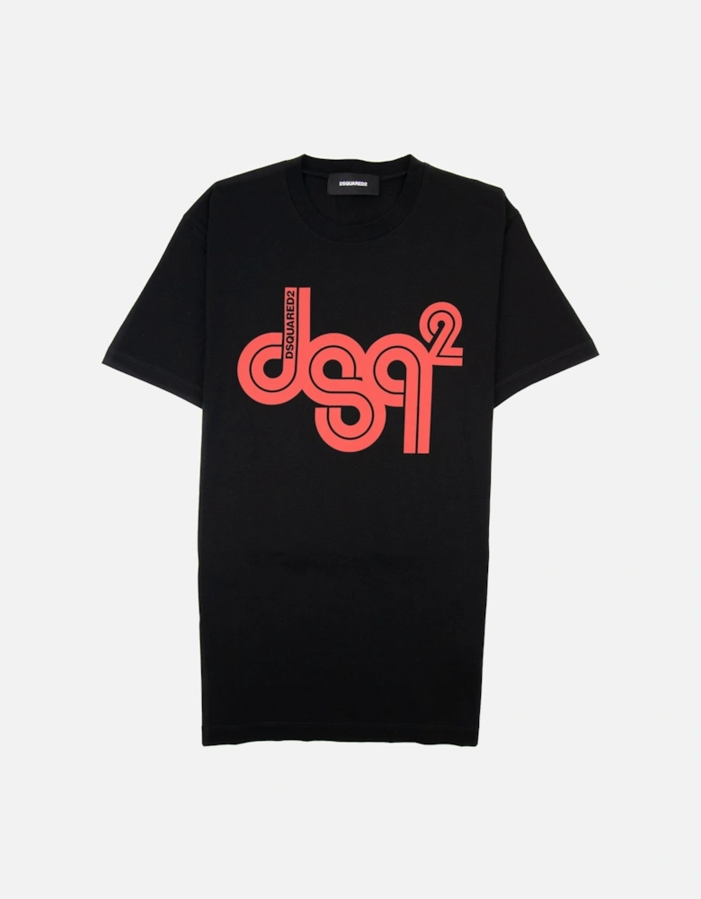 Dsq2 Stamp T-shirt Black