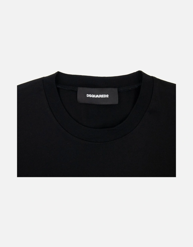 Dsq2 Stamp T-shirt Black