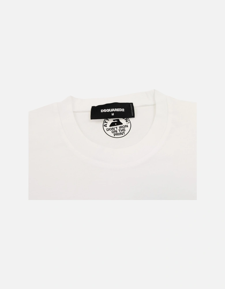 Icon Blur Cool Fit T Shirt White