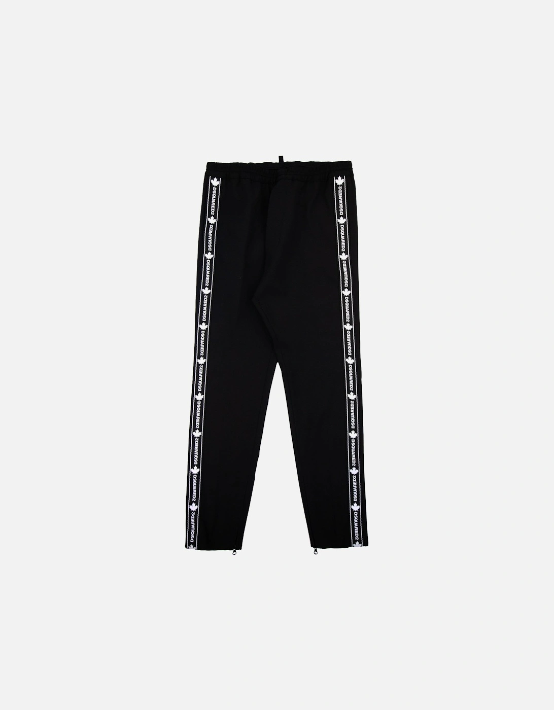 Tape Details Stretch Wool Joggers Black 900, 6 of 5