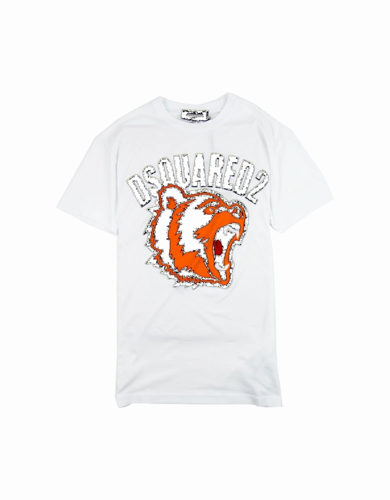 Bear Logo T-shirt White