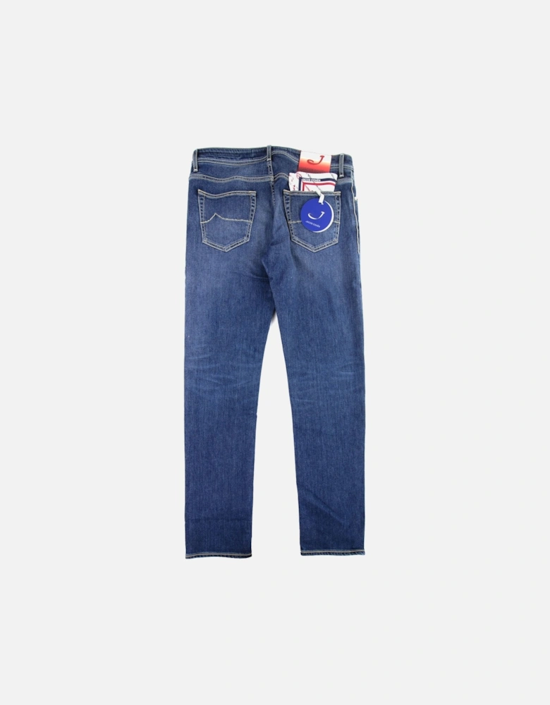 J688 Red Fade Patch Jeans Denim