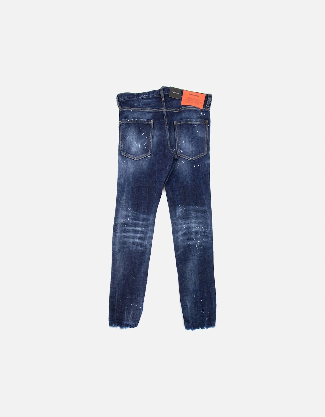 Cool Guy Milky Wash Tidy Biker Jeans Navy Blue 470