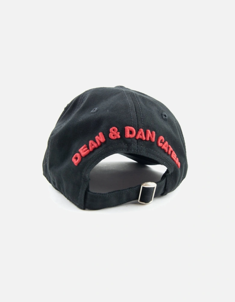 Dsquared Bold Cap Black & Red