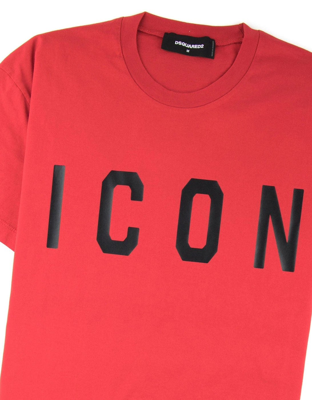 Icon Print T-shirt Red