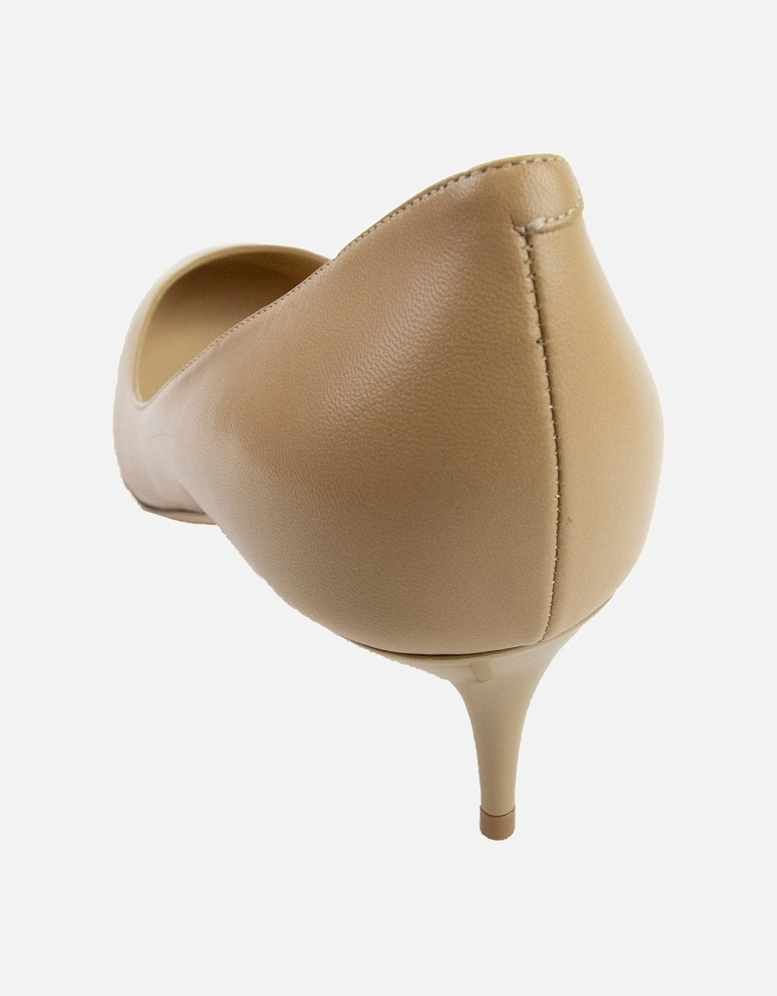 Esme Kid Leather Heels Nude