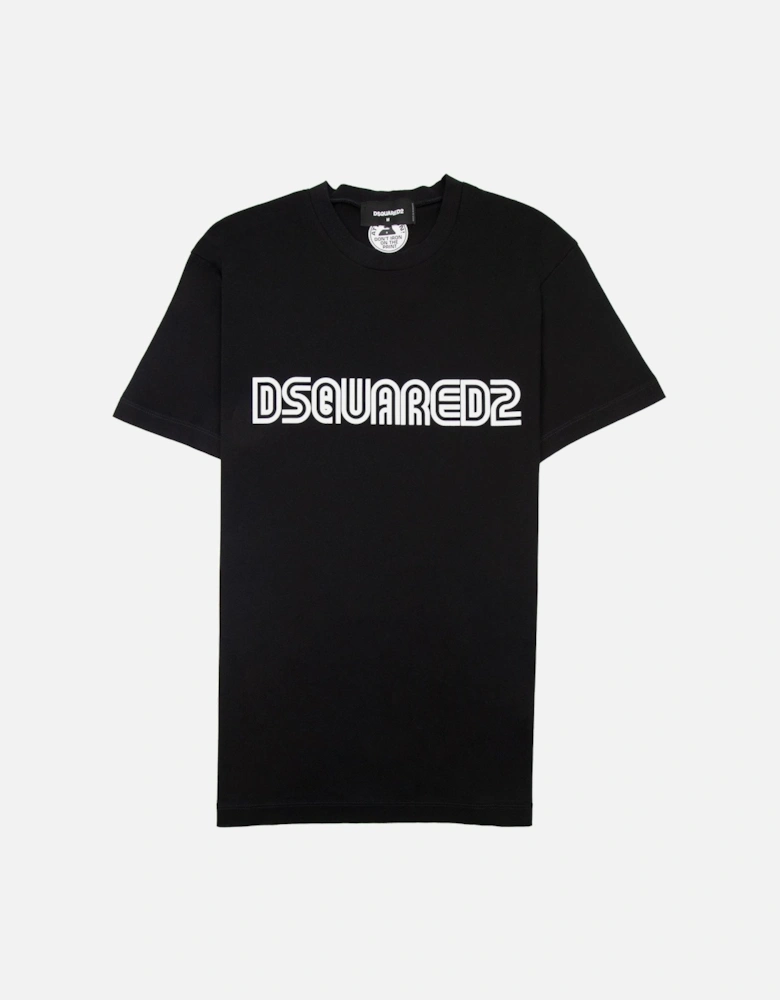 D2 Outline Cool Tee Black