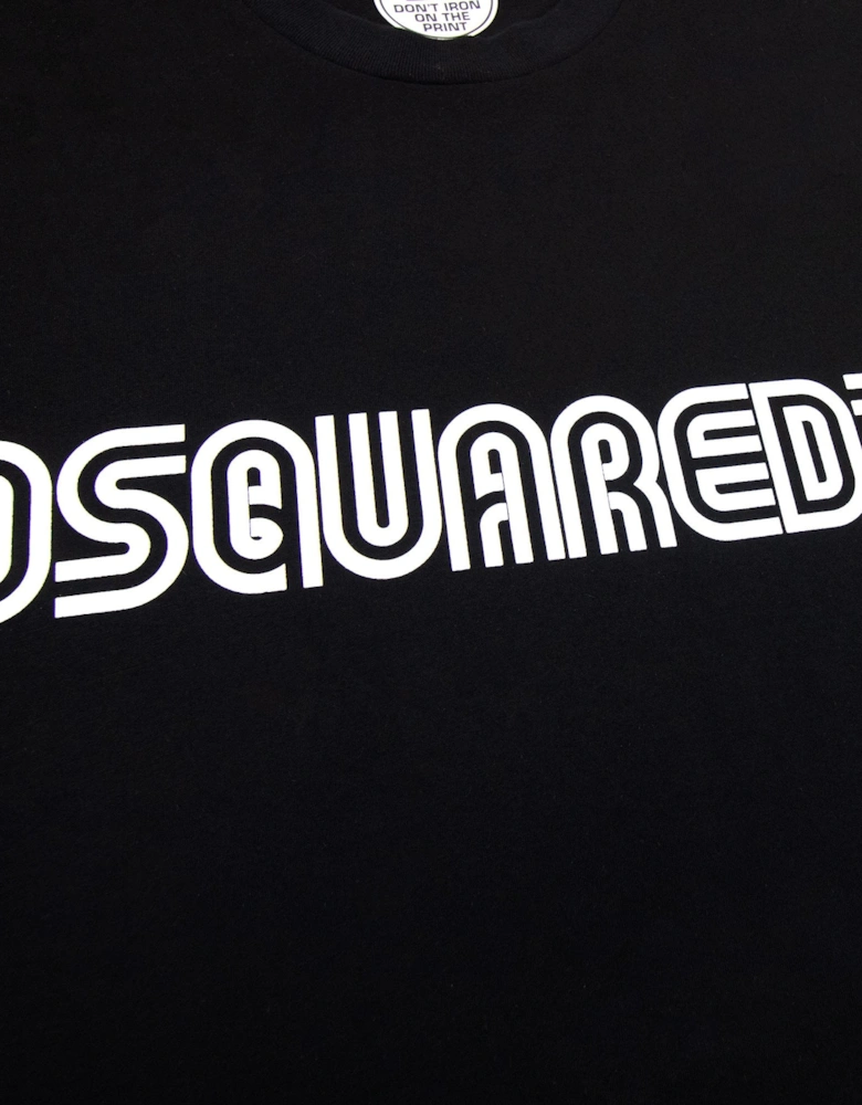 D2 Outline Cool Tee Black