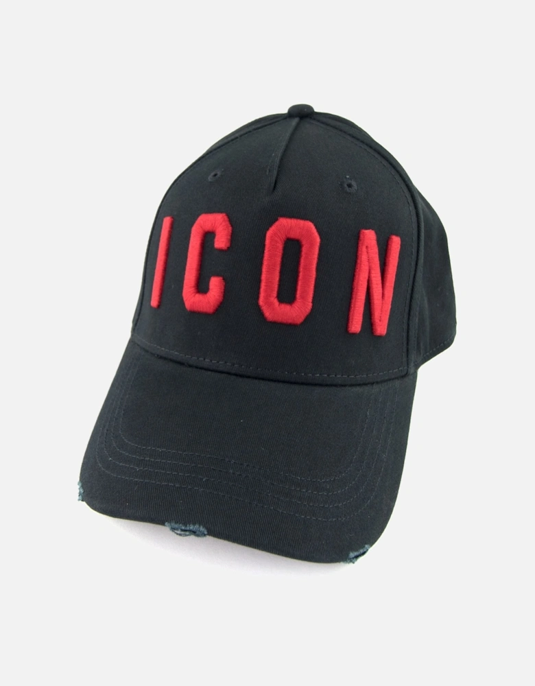 Icon Cap Bold Black/Red