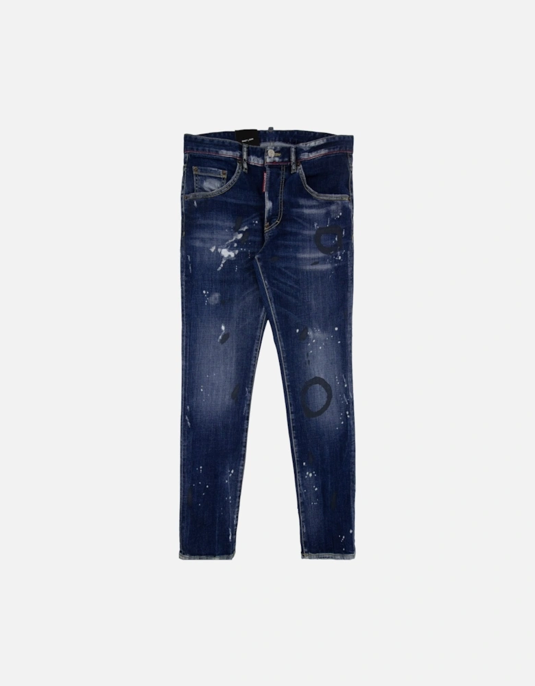 Paint Skater Jean Denim 470