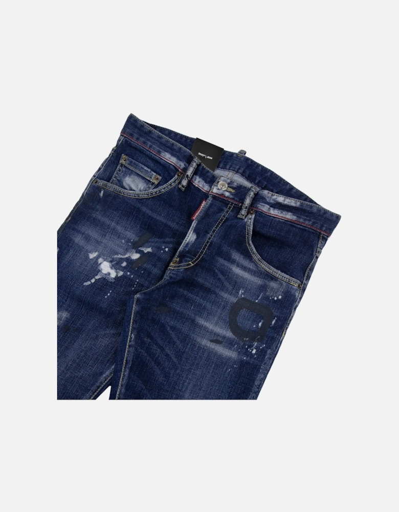 Paint Skater Jean Denim 470