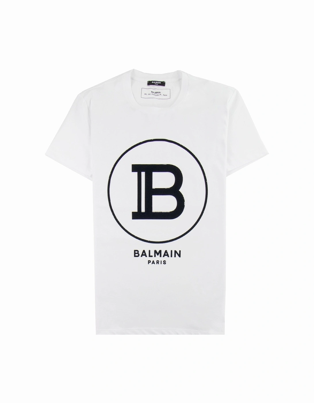 Printed Paris Logo T Shirt White, 4 of 3
