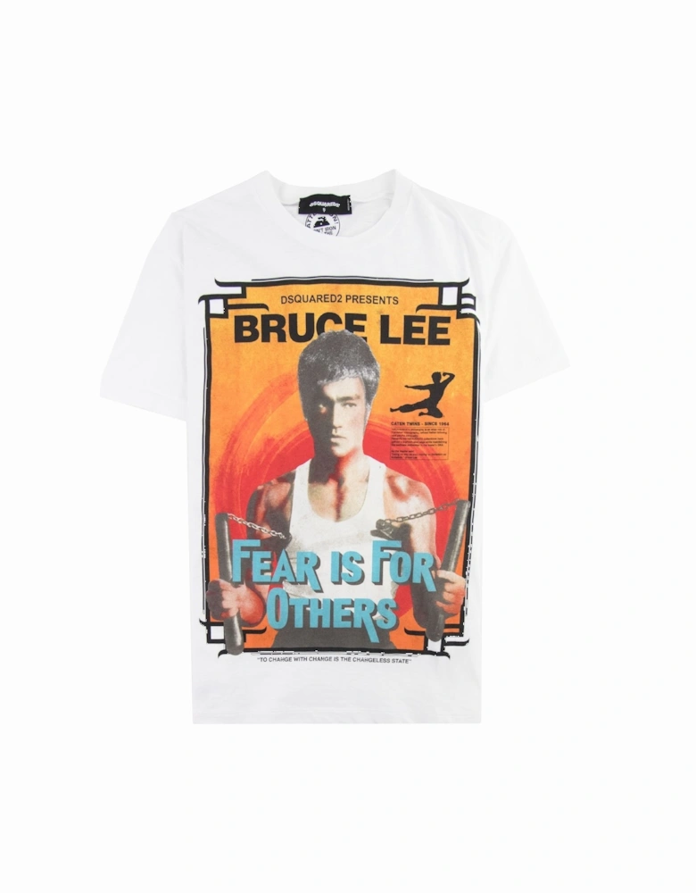 Brue Lee T-shirt White 100