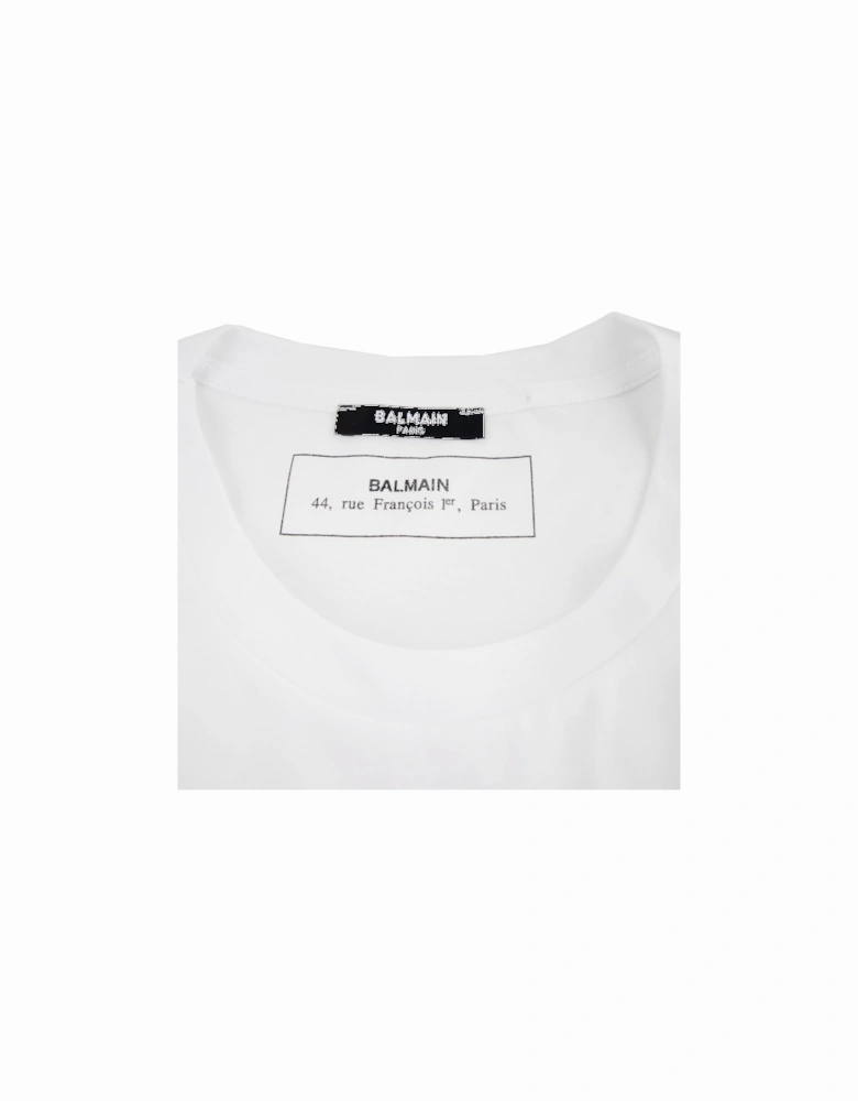 Logo Cotton T-shirt White