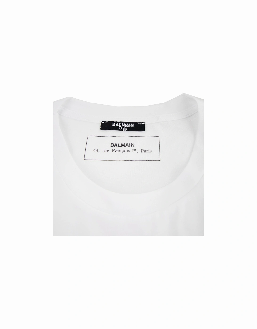 Logo Cotton T-shirt White
