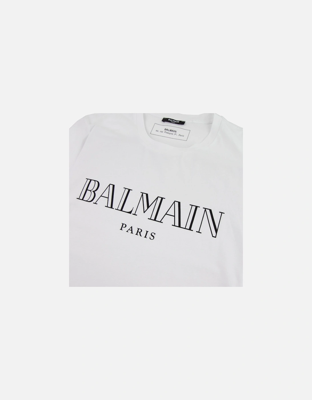 Logo Cotton T-shirt White