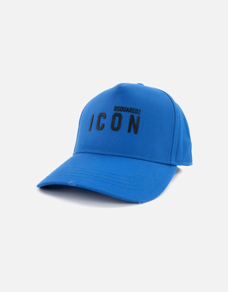 Mini Icon Logo Cap Cerulean/black