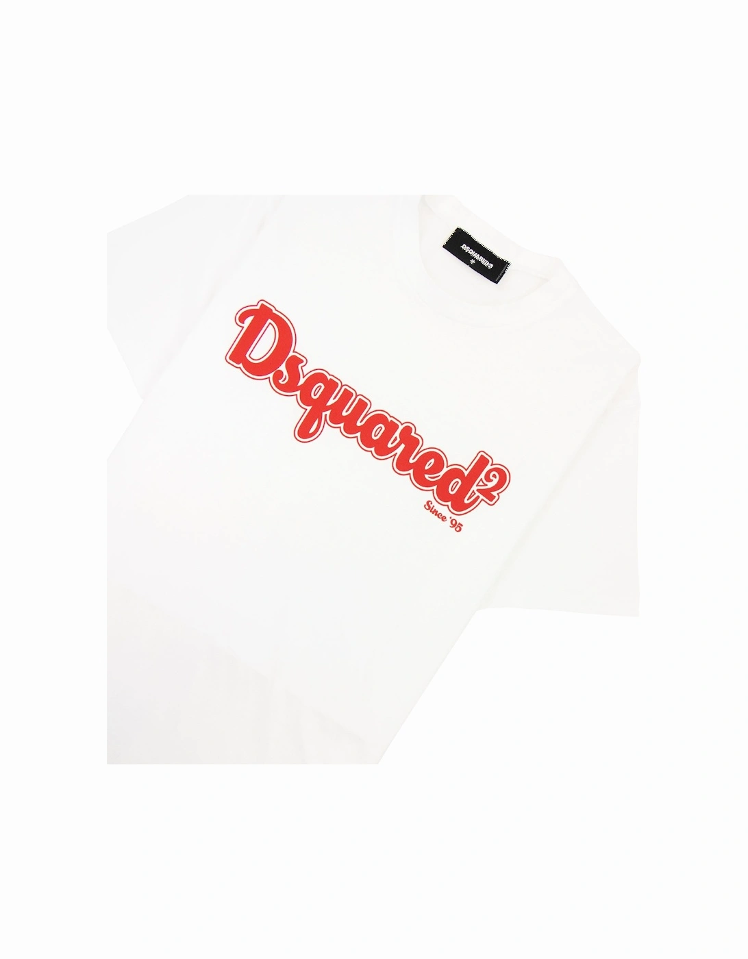 D2 Patch Logo T-shirt White
