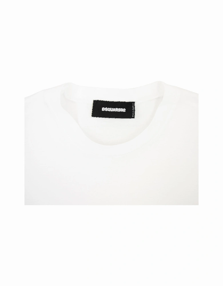 D2 Patch Logo T-shirt White
