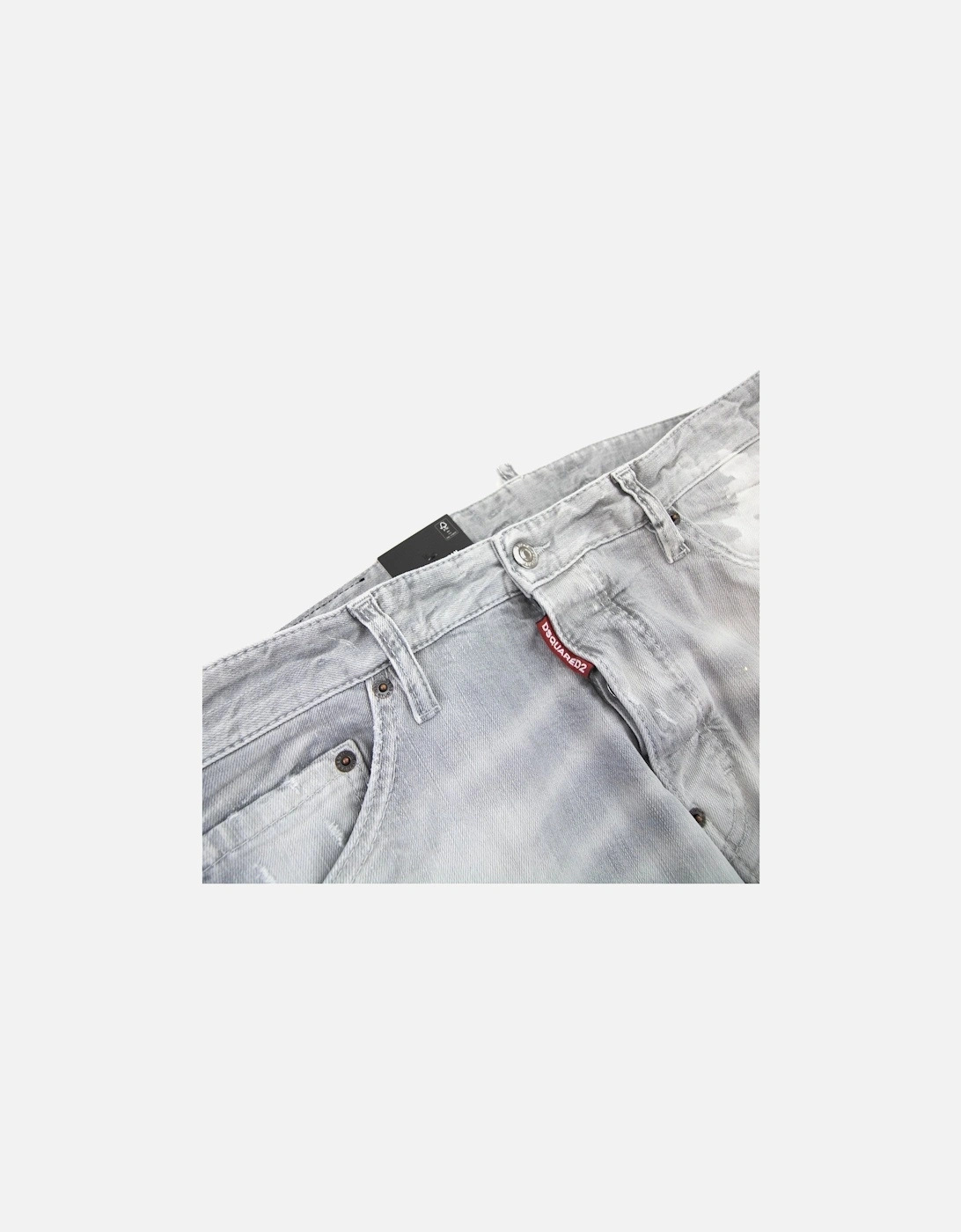 Cool Guy Multi Paint Jean Light Grey