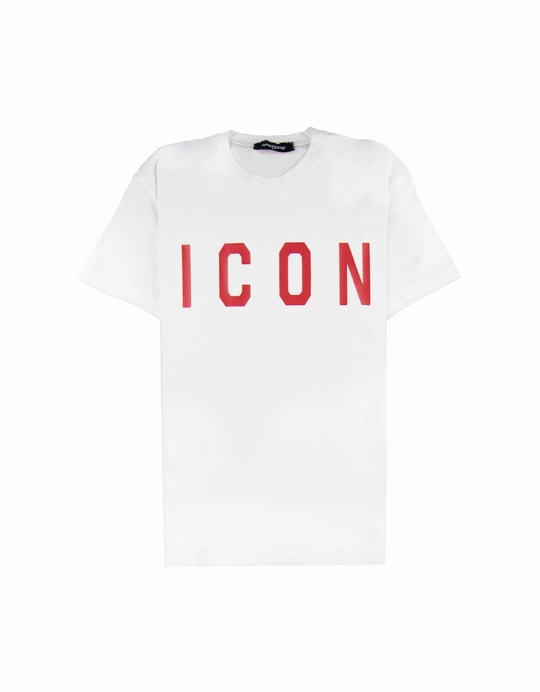Icon Print T-shirt White/Red, 3 of 2