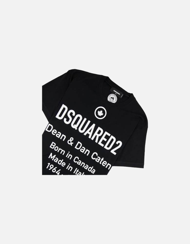 Dean & Dan Symbol T-shirt Black