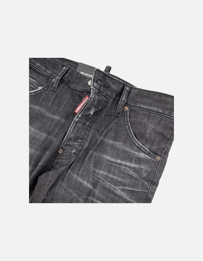 Black Easy Wash Cool Guy Jeans Black 900