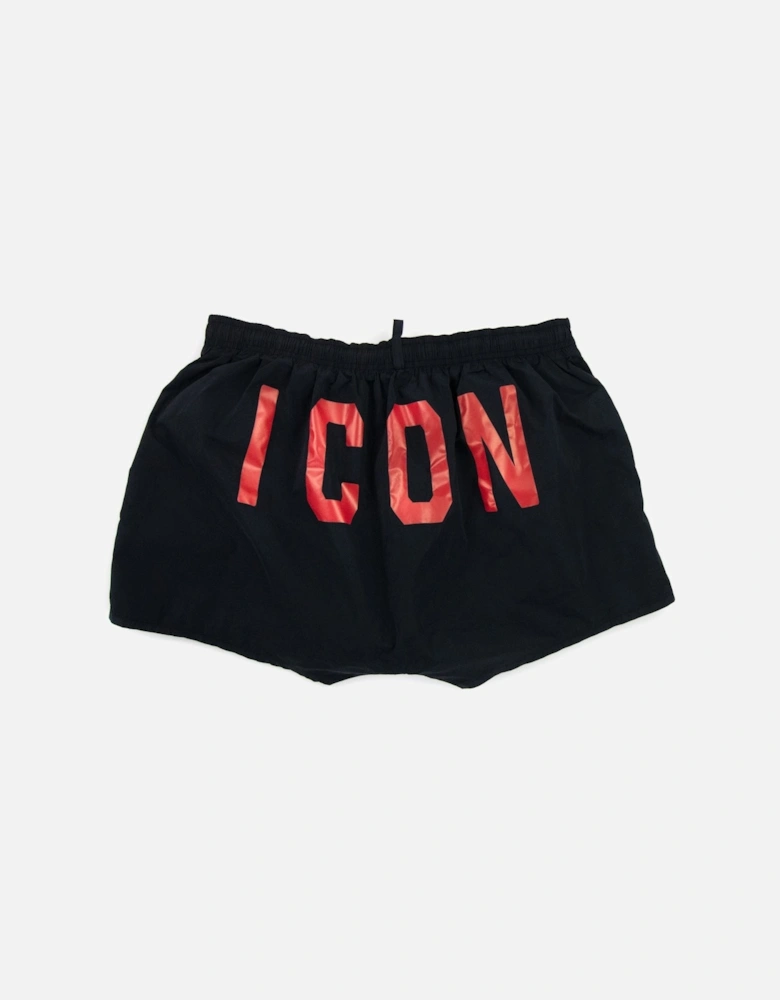Icon Shorts Black/red