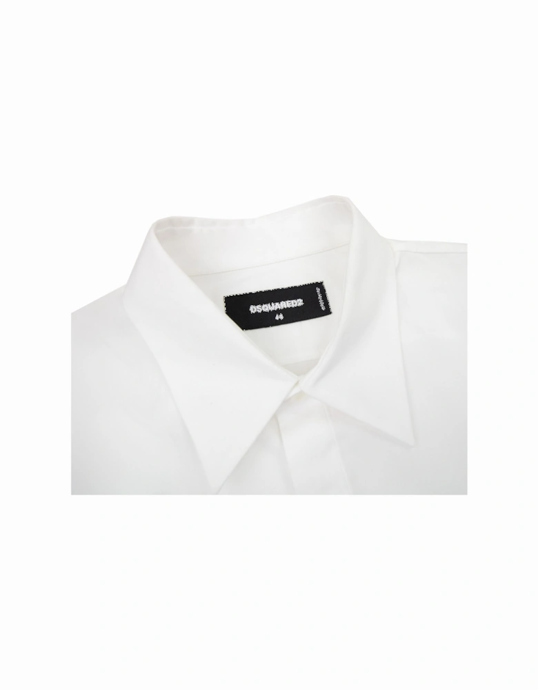 Relax Fit Poplin Shirt White 100
