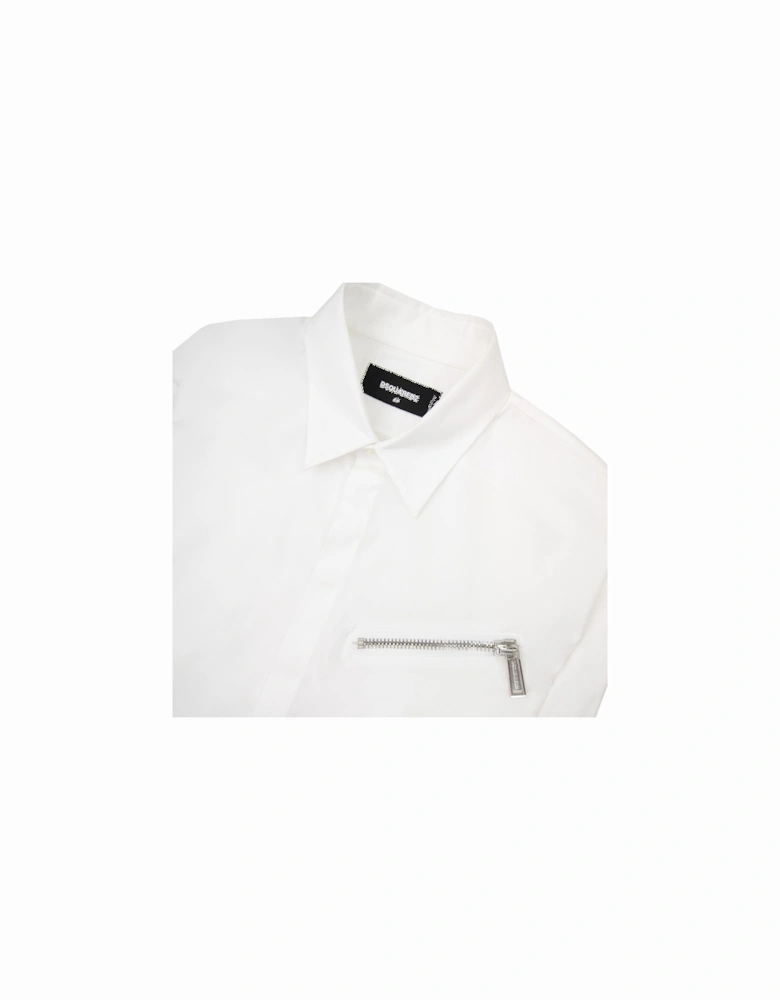 Relax Fit Poplin Shirt White 100