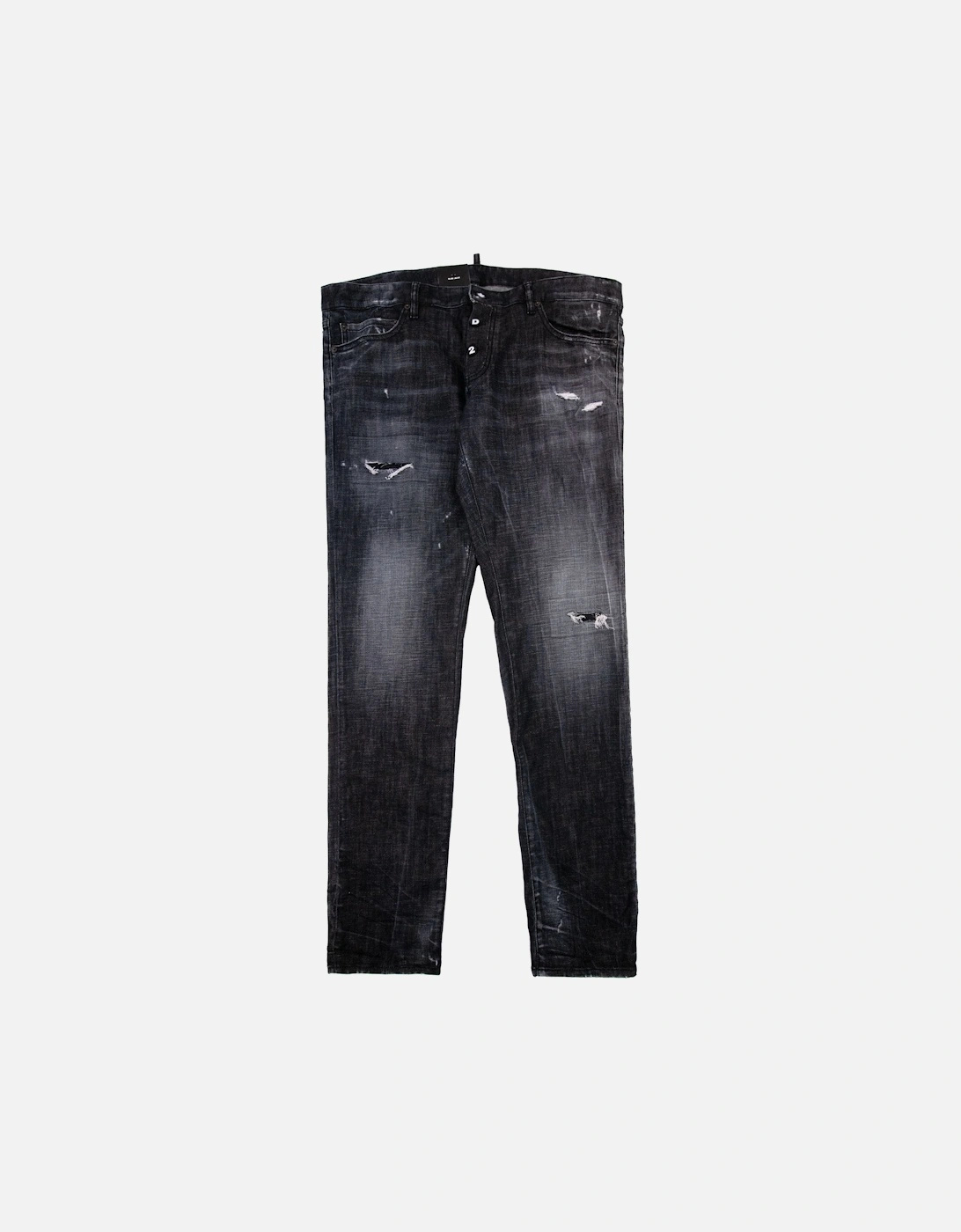 1964 Ripped Slim Fit Jean Black 900, 6 of 5