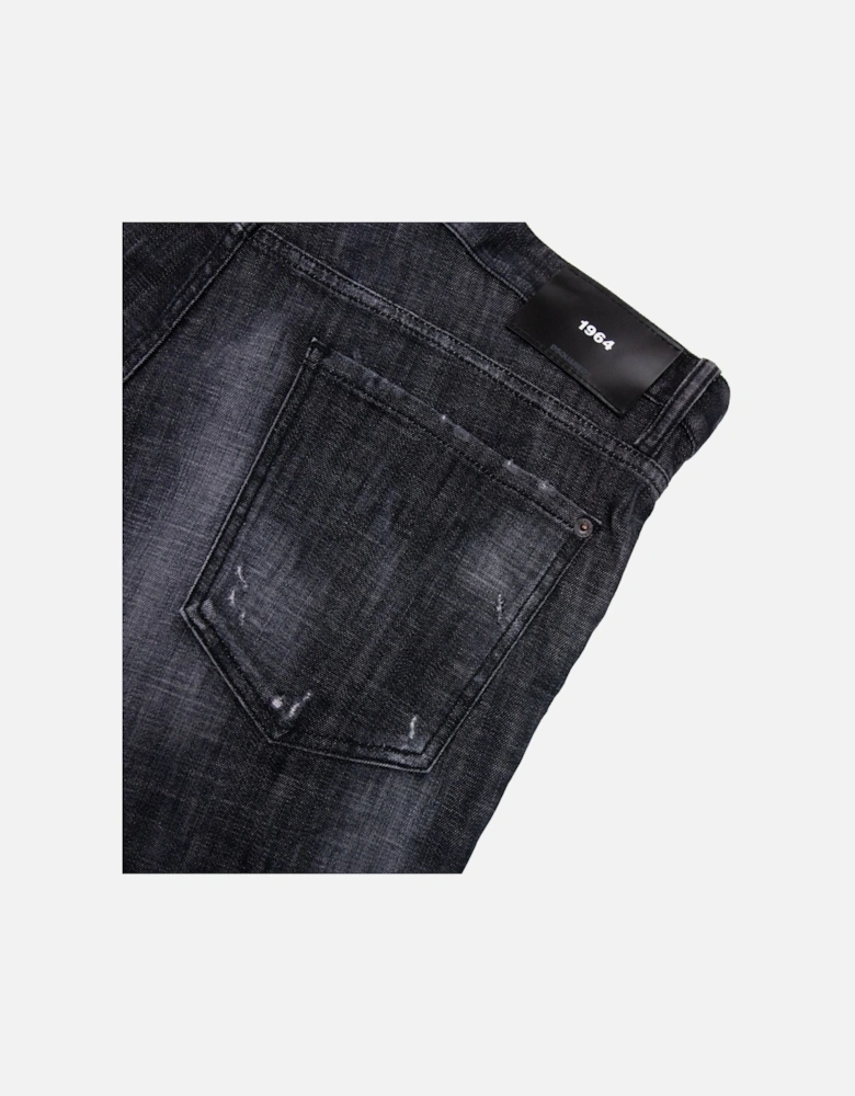 1964 Ripped Slim Fit Jean Black 900