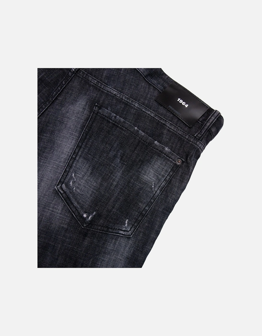 1964 Ripped Slim Fit Jean Black 900
