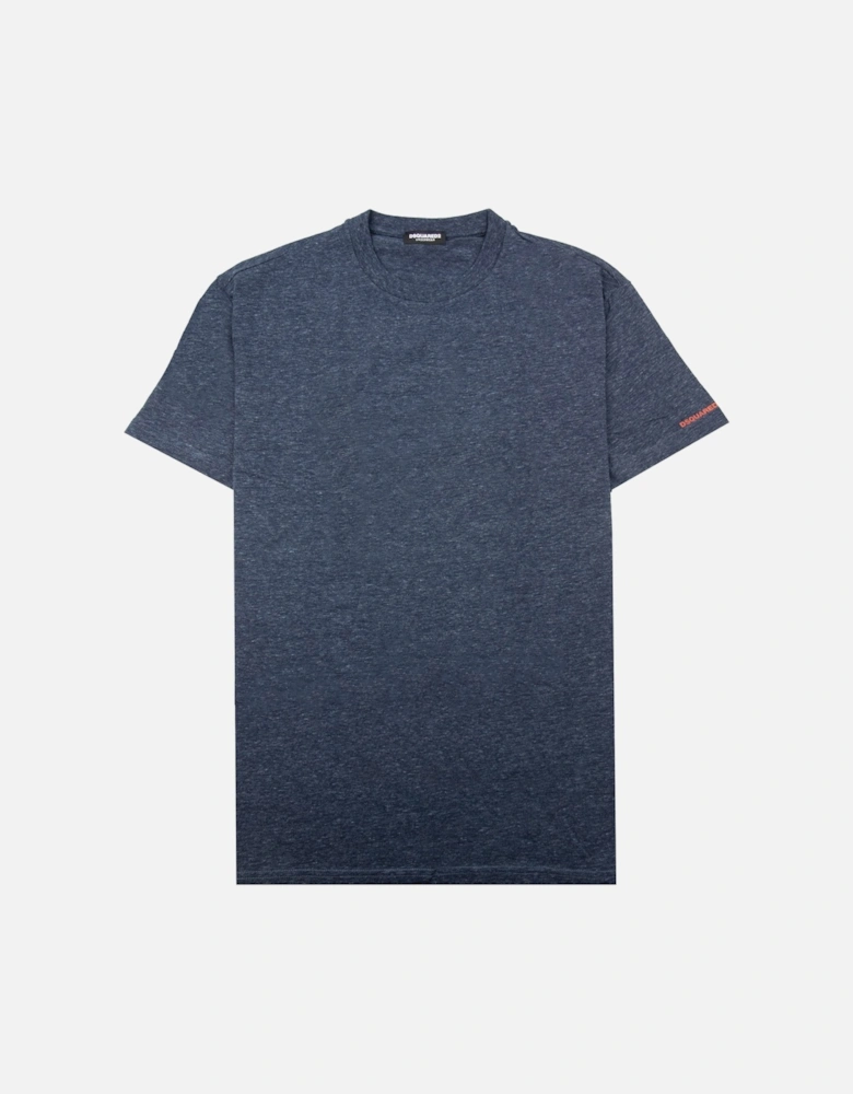 Logo T Shirt Navy Marl