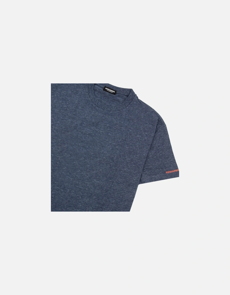 Logo T Shirt Navy Marl