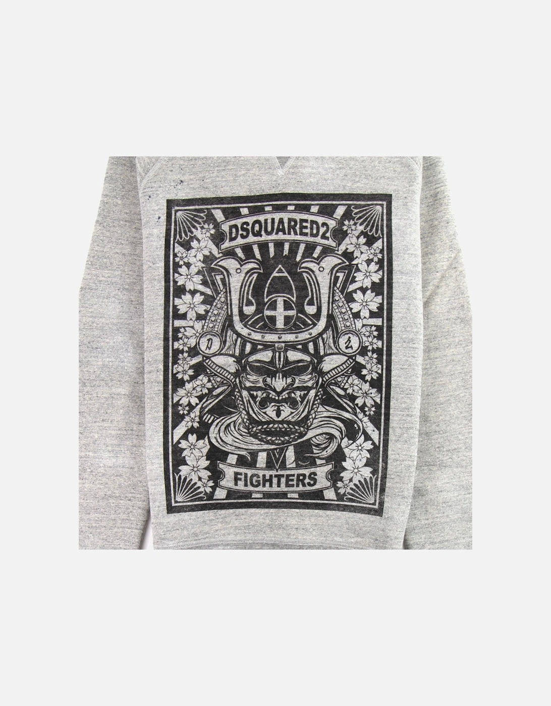 Fighters Crewneck Sweatshirt Grey