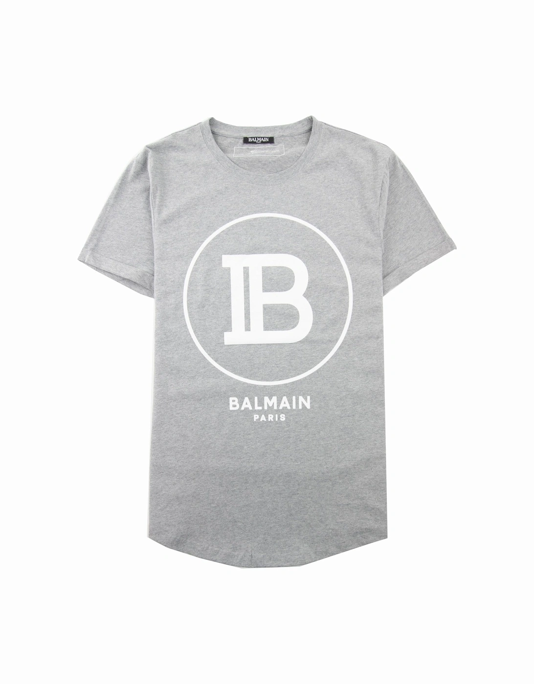 Printed Paris Logo T-Shirt Grey, 3 of 2