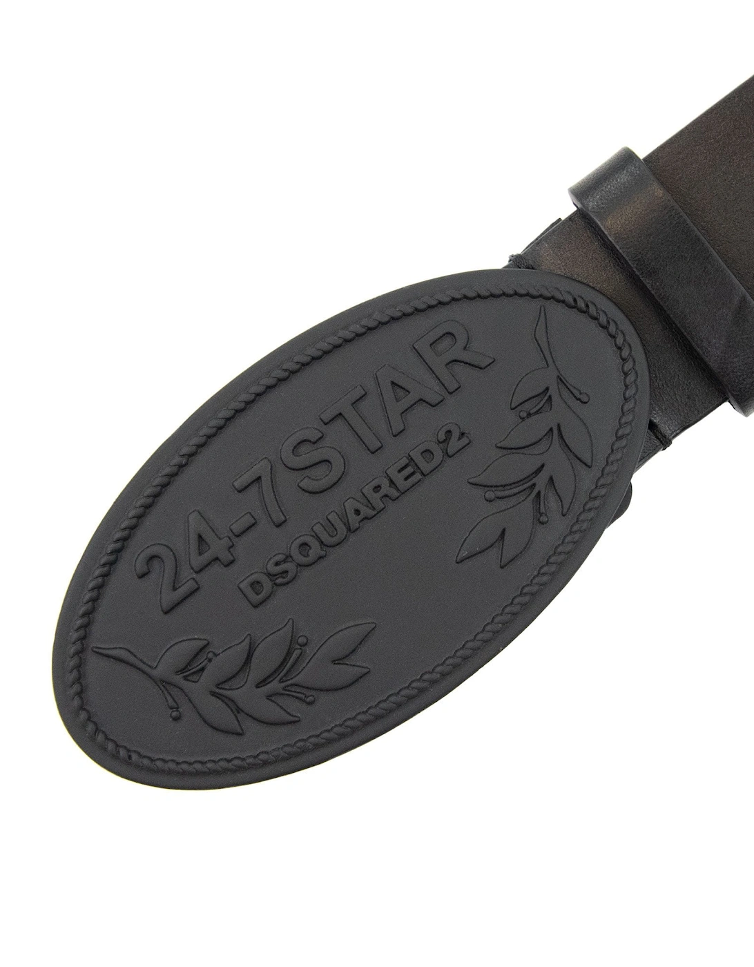 24-7 Star Buckle Belt Black