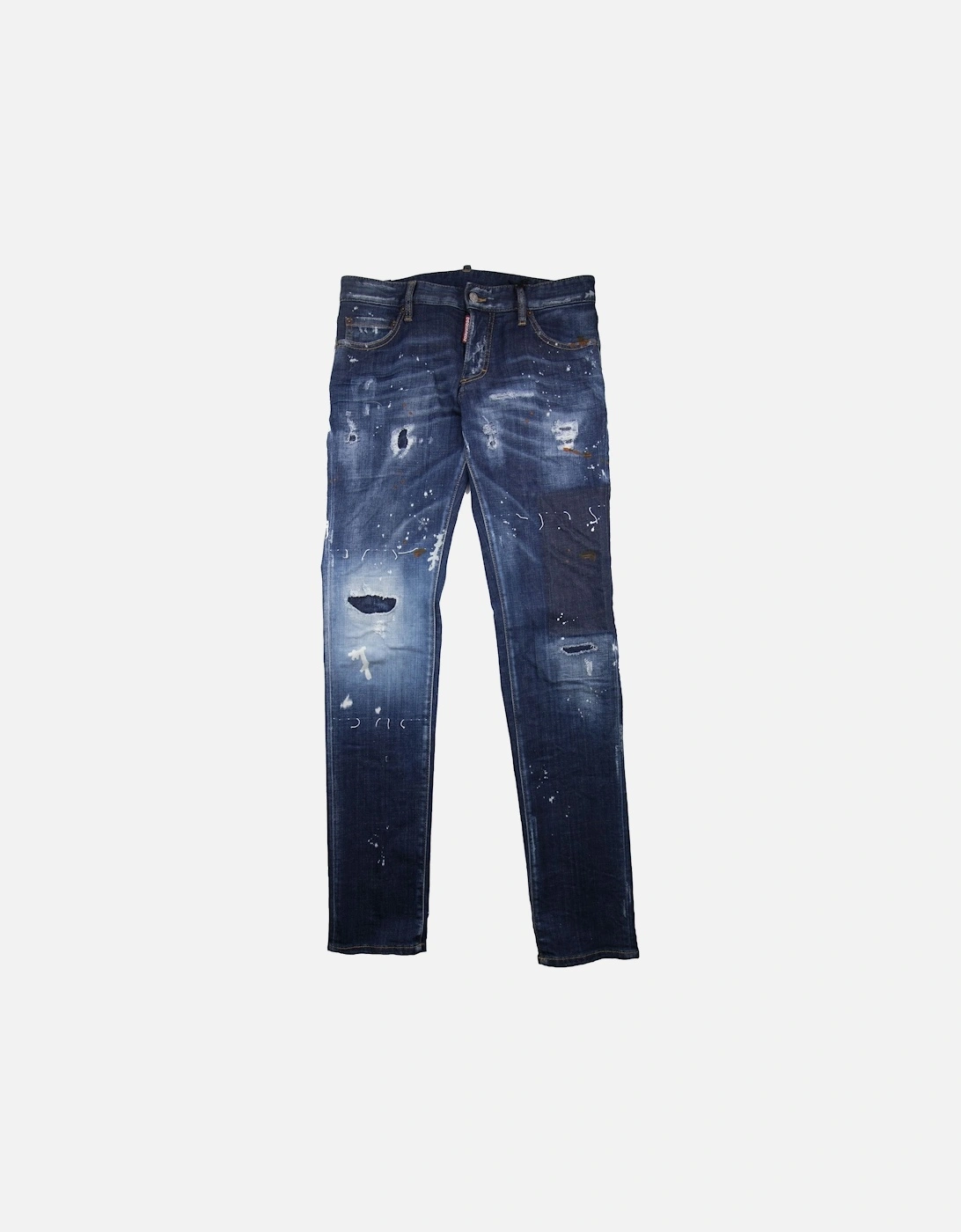 Slim Fit Distressed Denim Jeans, 4 of 3