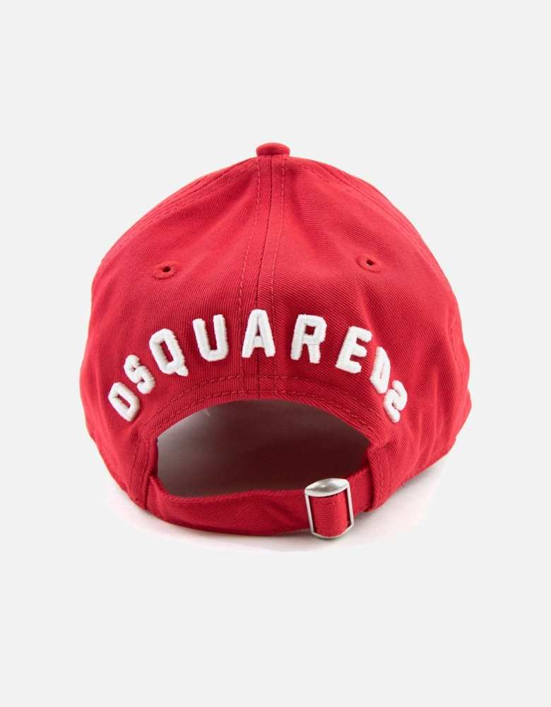 Icon Cap Bold Red/white