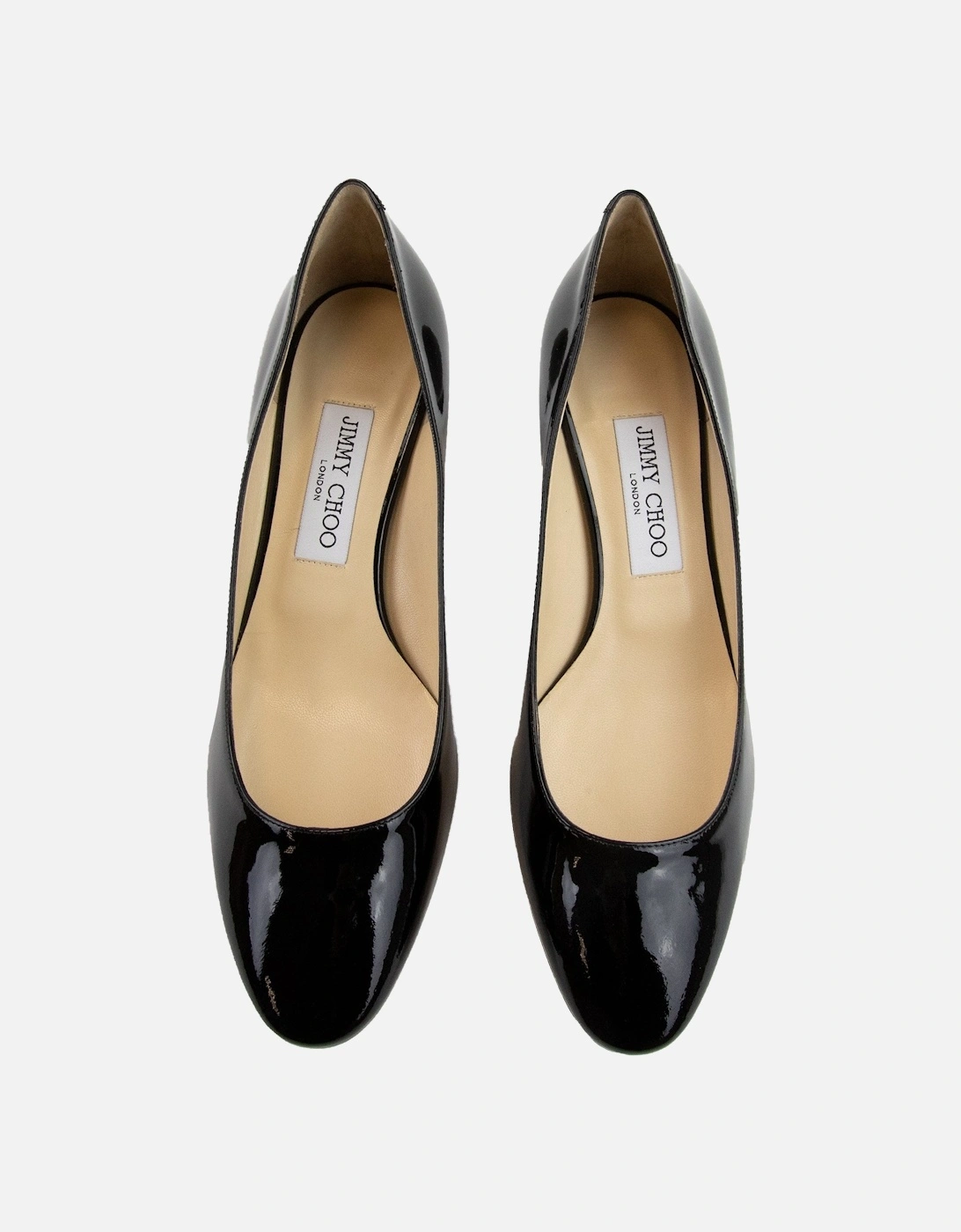 Esme 50 Patent Leather Pumps Black