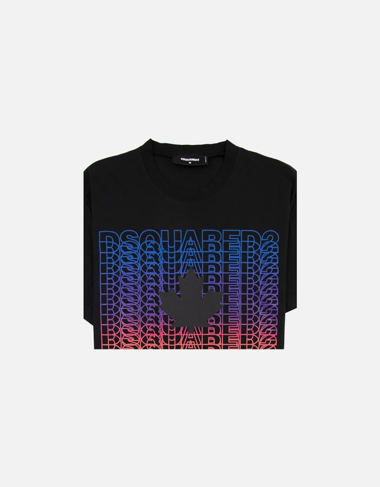 Multi Logo T Shirt Black 900