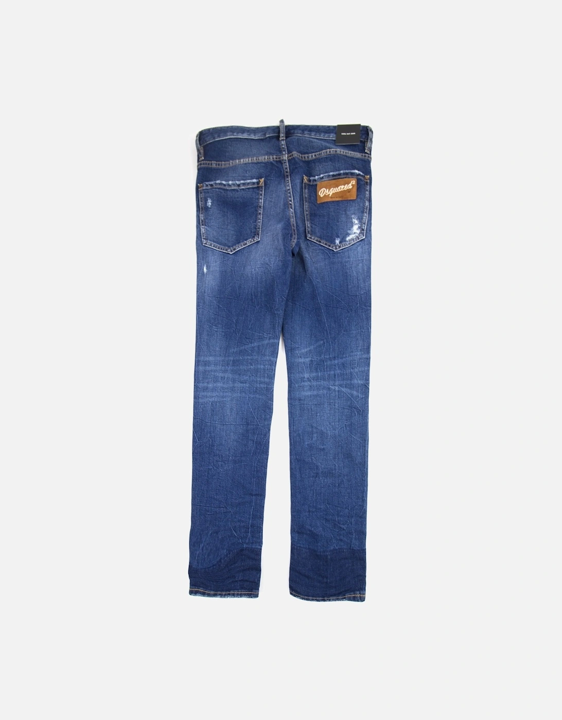 Suede Patch Cool Guy Jeans Denim 470