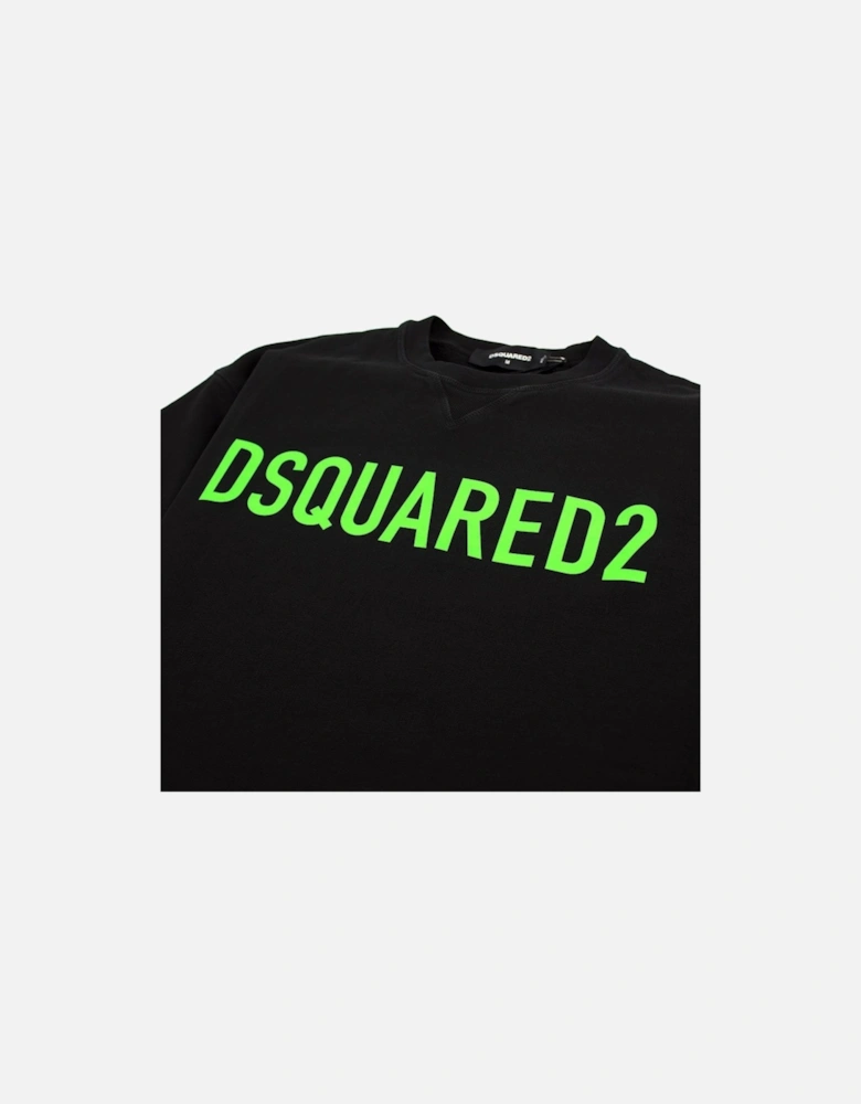Dsquared Neon Sweat Black