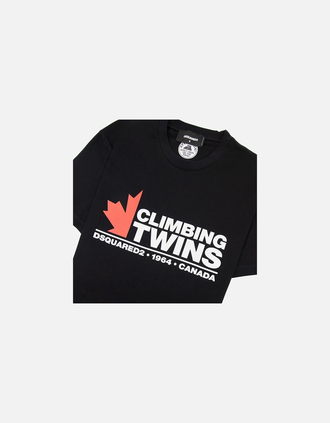 Climbing Twins T-shirt Black