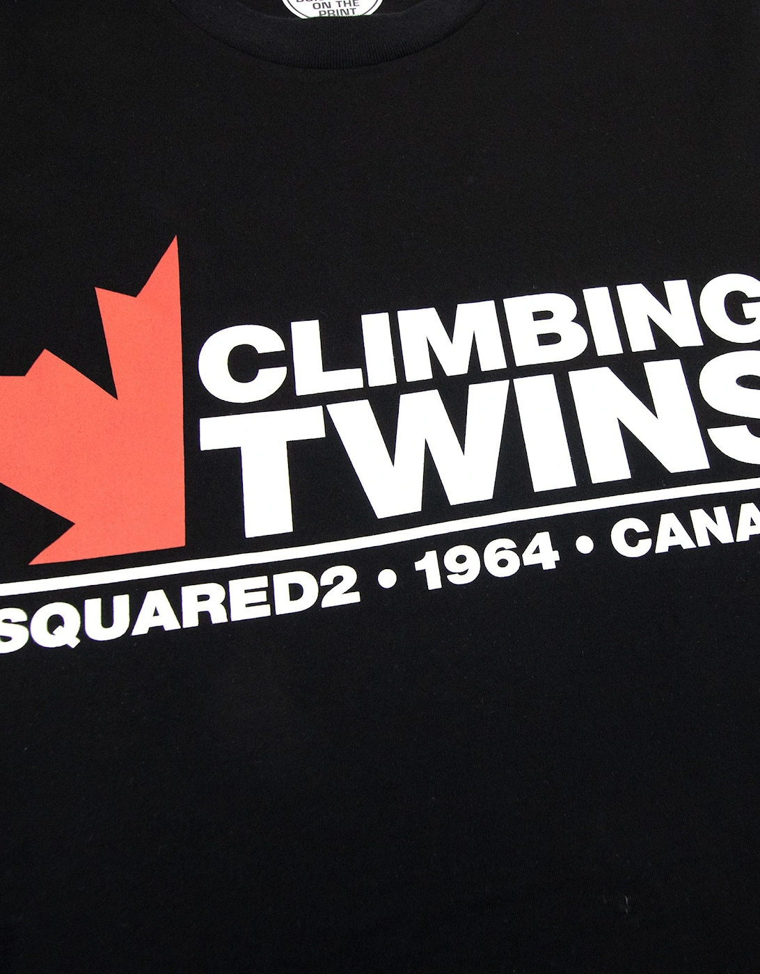 Climbing Twins T-shirt Black