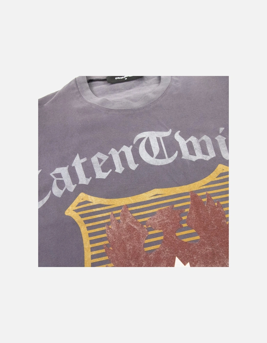 Caten Twins Logo T Shirt Lilac