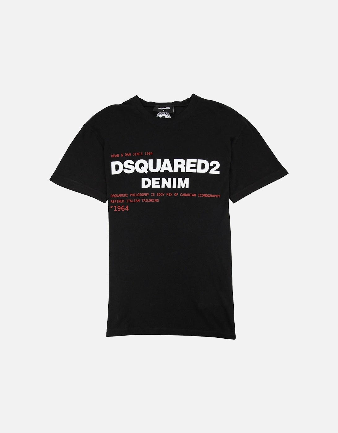 Dsquared Denim T-shirt Black, 4 of 3