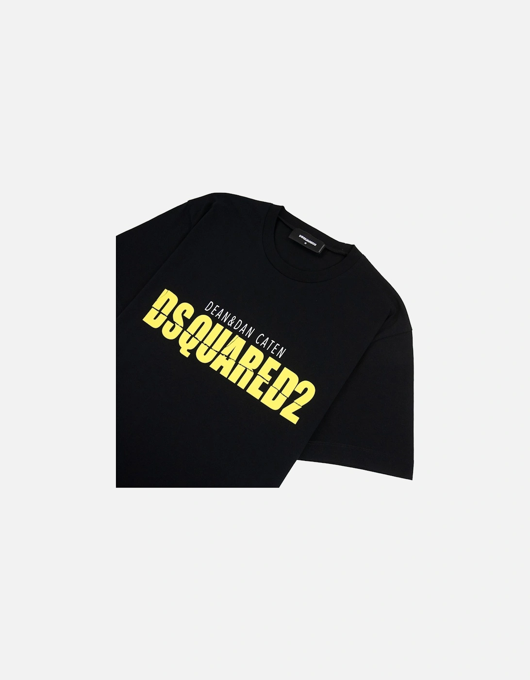 Horror Printed Logo Cool Fit T Shirt Black 900